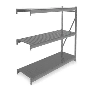 TENNSCO 6940 Storage Rack Add-On Unit 72x24x72, 22 Ga. Ribbed Steel | AF3DRP 7B270