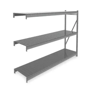 TENNSCO 6940 Storage Rack Add-On Unit 96x24x72, 22 Ga. Ribbed Steel | AF3DRT 7B286