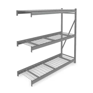 TENNSCO 6940 Storage Rack Add-On Unit 72 x 24 x 72, Galvanized Wire | AF3DTL 7B334