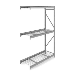 TENNSCO 6940 Storage Rack Add-On Unit 60 x 24 x 96, Galvanized Wire | AF3DTW 7B350