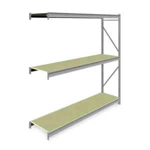 TENNSCO 6940 Storage Rack Add-On Unit 96 x 24 x 96, Particleboard | AF3EAE 7B952