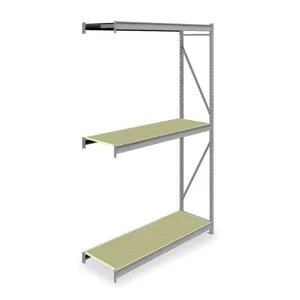 TENNSCO 6940 Storage Rack Add-On Unit 72 x 24 x 120, Particleboard | AF3EAN 7B961