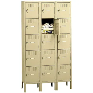 TENNSCO BS5-121812-3SD Box Locker 36 Inch Width 18 Inch D 66 Inch Height | AE4QAJ 5MDT5