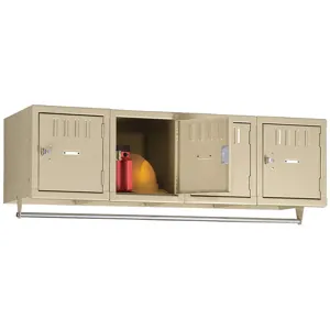 TENNSCO BS1-121812-4SD Wall Mounted Box Locker 48 Inch Width 18 Inch D | AE4QBB 5MDV1