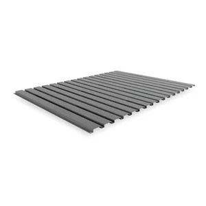 TENNSCO BSD-4836 Corrugated Steel Decking 48 Inch Width Gray | AD9NRH 4TV31