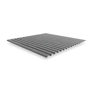 TENNSCO BSD-4848 Corrugated Steel Decking Gray 48 Inch Width | AD9NRJ 4TV32