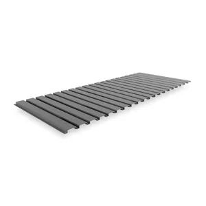 TENNSCO BSD-6024 Corrugated Steel Decking 60 Inch Width Gray | AD9NRK 4TV33