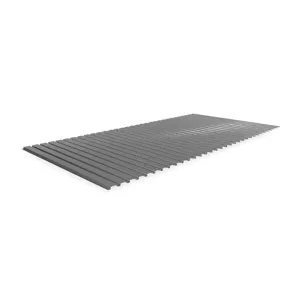 TENNSCO BSD-9648 Corrugated Steel Decking Gray 96 Inch Width | AB3YJF 1W970