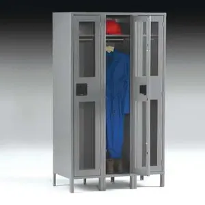 TENNSCO CSL-121272-3 MED GRE Visibility Lockers Assembled With Leg | AF4CMB 8PN54