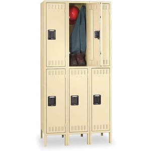 TENNSCO DTK-151836-3SD Wardrobe Locker (3) Wide (6) Openings | AB3GFE 1RZX1