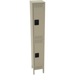 TENNSCO DTS-121236-1SD Wardrobe Locker Sand 12 Inch Width x 12 Inch Depth x 78 Inch Height | AH9BAX 39FP14