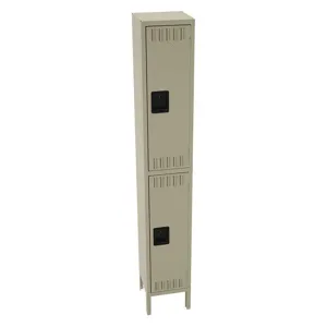 TENNSCO DTS-121236-1SD Wardrobe Locker Sand 12 Inch Width x 12 Inch Depth x 78 Inch Height | AH9BAX 39FP14