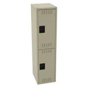 TENNSCO DTS-151830-ASD Wardrobe Locker Sand 15 Inch Width x 18 Inch Depth x 60 Inch Height | AH9BBR 39FP32