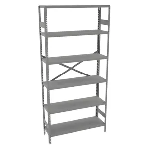 TENNSCO ESP-6-1236 Shelving Open Freestanding Steel 75 | AH9AUD 39FM57