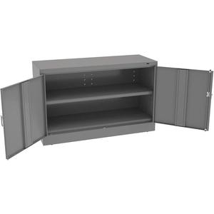 TENNSCO J1830SUMG Storage Cabinet Medium Gray 48 Inch Width x 18 Inch Depth x 30 Inch Height | AH9BGF 39FR38
