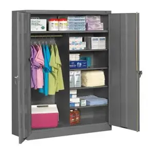 TENNSCO J1878C MED GREY Combination Storage Cabinet Unassembled | AF4EPL 8TUZ2