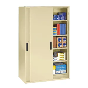 TENNSCO JSD2478SUPY Storage Cabinet Sliding Champagne/putty | AC9NCU 3HNR6