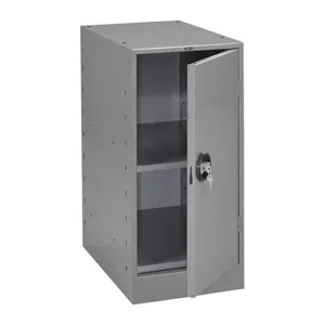 TENNSCO MS-1524 MED GREY Cabinet Pedestal 15 W x 24 D x 32 H Gray | AF3WDP 8DMW9