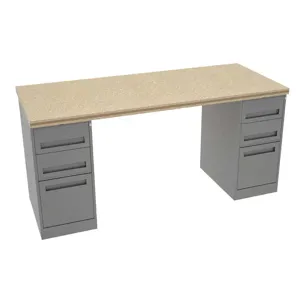 TENNSCO MWB-6-3072C Modular Workbench 1500 lbs with (3) Drawer Unit | AH9AQL 39FL91