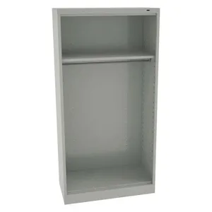 TENNSCO OS7114LG Wardrobe Storage Cabinet Light Gray 18 Inch Depth | AH9BKJ 39FT11