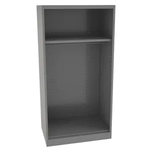 TENNSCO OS7124MG Wardrobe Storage Cabinet Medium Gray 36 Inch Width x 24 Inch Depth | AH9BKQ 39FT17