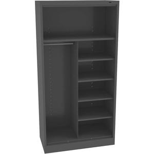 TENNSCO OS7214BK Storage Cabinet Black 36 Inch Width x 18 Inch Depth x 5 Shelves | AH9BKU 39FT20