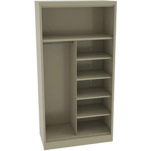 TENNSCO OS7220SD Storage Cabinet Sand 24 Inch Depth x 72 Inch Height 5 Shelves | AH9BMY 39FT70