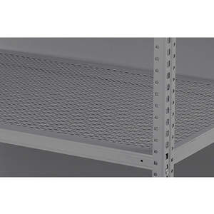 TENNSCO PQ2-4824P Perforated Shelf Steel 22 Gauge Gray | AF4KYF 8ZHY8