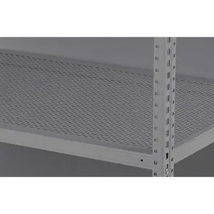 TENNSCO PQ2-4824P Perforated Shelf Steel 22 Gauge Gray | AF4KYF 8ZHY8