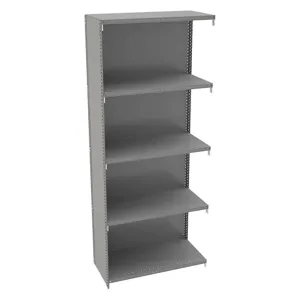 TENNSCO QC5-3612AB Add On Shelving 87 Inch Height 36 Inch Width 12 Inch Depth | AF6BUH 9WC86