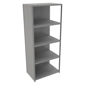 TENNSCO QC5-3624AB Add On Shelving 87 Inch Height 36 Inch Width 24 Inch Depth | AF4YBE 9PP46