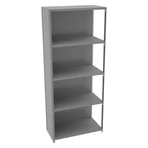 TENNSCO QCH5-3618AB Add On Shelving 87 Inch Height 36 Inch Width 18 Inch Depth | AF4LDJ 9A729