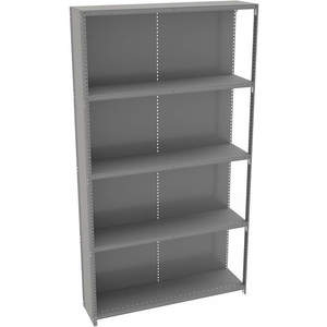 TENNSCO QCH5-4812AB Closed Shelving Add-on 87 In H 48 In W 12ind | AF6BVL 9WD06