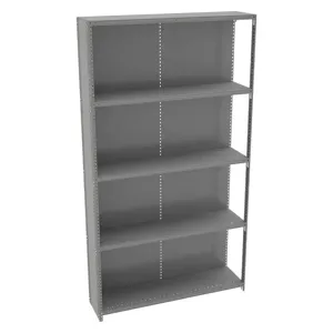 TENNSCO QCH5-4812AB Closed Shelving Add-on 87 In H 48 In W 12ind | AF6BVL 9WD06