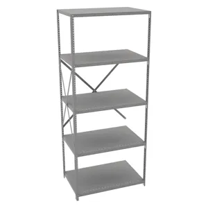 TENNSCO QO5-3624AB Add On Shelving 87 Inch Height 36 Inch Width 24 Inch Depth | AF4BYW 8PGR9