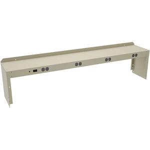 TENNSCO RE-1060 SAND Electrical Shelf Riser 60 x 10-1/2 x 12 Sand | AF4WFB 9MCZ6