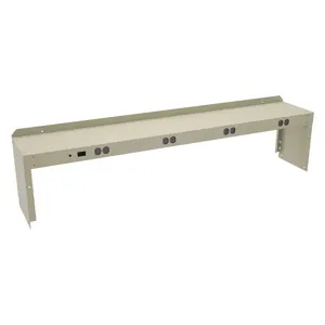 TENNSCO RE-1060 SAND Electrical Shelf Riser 60 x 10-1/2 x 12 Sand | AF4WFB 9MCZ6