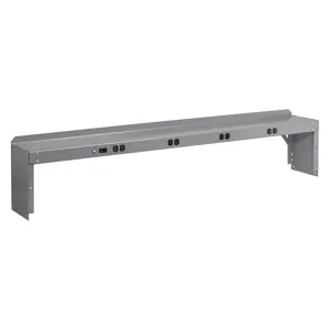 TENNSCO RE-1572 Electrical Shelf Riser 72 Inch Width x 15 inch Depth x 12 Inch Height | AH8PYG 38XD78