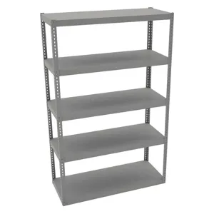 TENNSCO RXHS-602496 Boltless Shelving Unit 60 Inch Width x 24 inch Depth x 96 Inch Height | AH9AUV 39FM72