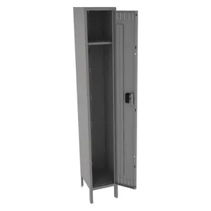 TENNSCO STK-121572-1 GRAY Wardrobe Locker (1) Wide (1) Opening | AD9ZPG 4W251