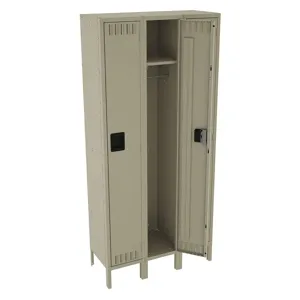 TENNSCO STK-121572-3SD Wardrobe Locker Unassembled 3-point | AE4PZC 5MDN6