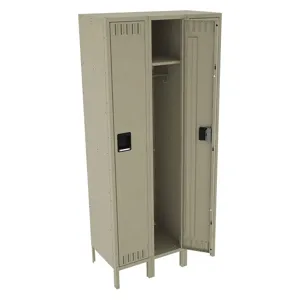 TENNSCO STK-121872-3SD Wardrobe Locker Unassembled 3-point | AE4PZE 5MDN8