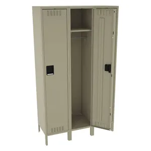 TENNSCO STK-151872-3SD Wardrobe Locker Unassembled 3-point | AE4PZG 5MDP0