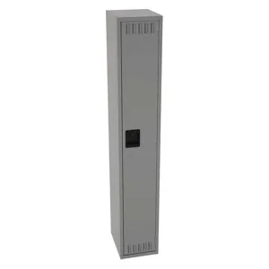 TENNSCO STS-121572-AMG Wardrobe Locker Medium Gray 12 Inch Width x 15 inch Depth 1 Tier | AH9ARP 39FM21