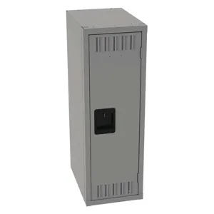 TENNSCO STS-121836-AMG Wardrobe Locker Medium Gray 12 Inch Width x 18 Inch Depth 1 Tier | AH9ARU 39FM25