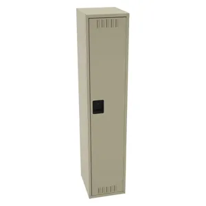 TENNSCO STS-151872-ASD Wardrobe Locker Sand 15 Inch Width x 18 Inch Depth x 72 Inch Height | AH9ATF 39FM36