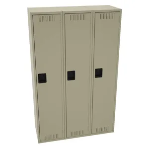 TENNSCO STS-151872-CSD Wardrobe Locker Sand 15 Inch Width x 18 Inch Depth x 78 Inch Height | AH9ATH 39FM38