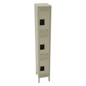 TENNSCO TTS-121524-1SD Wardrobe Locker Sand 12 Inch Width x 15 Inch Depth x 78 Inch Height | AH9BDB 39FP64