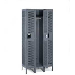 TENNSCO VBL6-1218-CMED GRAY Box Locker 36 Inch Width 18 Inch D 72 Inch Height | AF4BTH 8PCV6