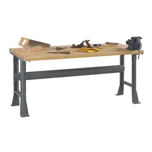 TENNSCO WB-1-3048W Fixed Leg Workbench 48w x 30d x 33-3/4in H | AD9LXV 4TKN3